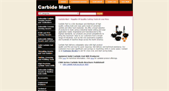 Desktop Screenshot of carbidemart.com