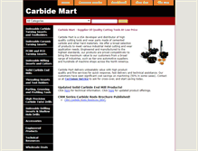 Tablet Screenshot of carbidemart.com